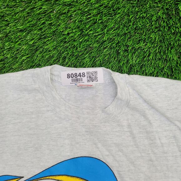 Vintage 90s IOWA Games Festival Shirt Womens Large 20x27 USA - Picture 11 of 13